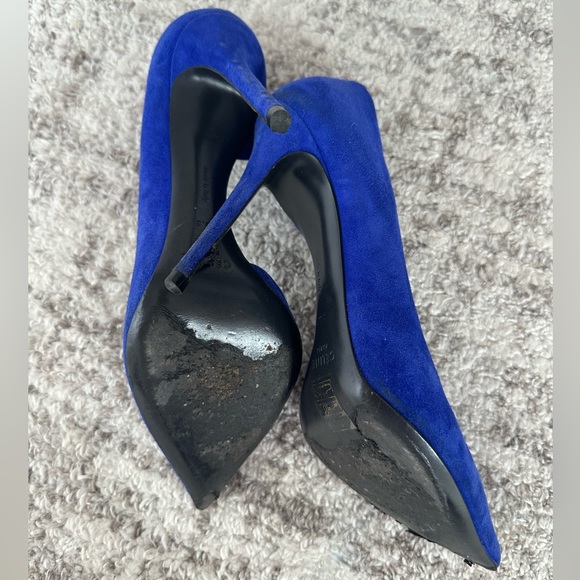 Celine pump in cobalt blue - Picture 3 of 4